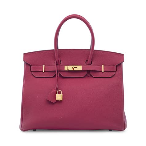 hermes birkin 30 rouge grenat togo|hermes birkin 35 price.